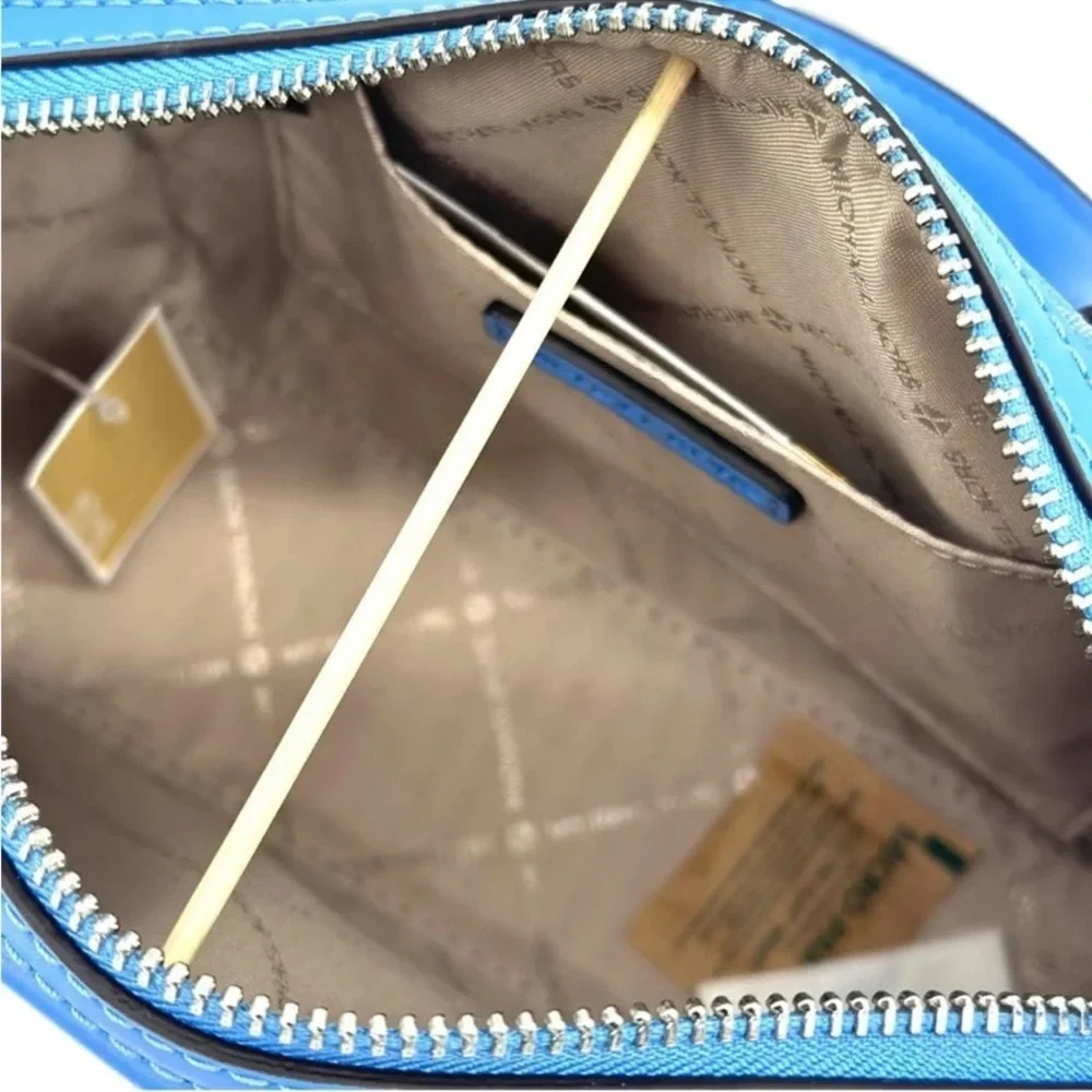 Michael Kors Small Travel Duffle Xbody Satchel Shoulder Bag South Pacific Blue